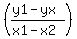 %28%28y1-yx%29%2F%28x1-x2%29%29