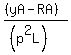 %28%28yA-RA%29%29%2F%28%28p%5E2L%29%29