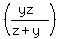 %28%28yz%29%2F%28z%2By%29%29