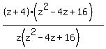 %28%28z%2B4%29%28z%5E2-4z%2B16%29%29%2F%28z%28z%5E2-4z%2B16%29%29