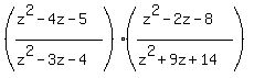 %28%28z%5E2-4z-5%29%2F%28z%5E2-3z-4%29%29%28%28z%5E2-2z-8%29%2F%28z%5E2%2B9z%2B14%29%29