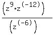 %28%28z%5E9%2Az%5E-12%29%29%2F%28%28z%5E-6%29%29