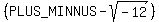 %28%2B-+sqrt%28-12%29%29