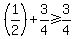 %28%2B1%2F2%29%2B3%2F4%3E=3%2F4