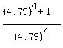 %28+%284.79%29%5E4+%2B+1%29%2F%284.79%29%5E4+