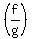 %28+f%2Fg+%29
