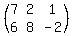 \"%28+matrix%282%2C3%2C%0D%0A%0D%0A7%2C2%2C1%2C%0D%0A6%2C8%2C-2%29%29\"
