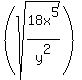 %28+sqrt%2818x%5E5%2Fy%5E2%29+%29