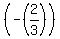 %28-%282%2F3%29%29