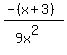 %28-%28x%2B3%29%29%2F%289x%5E2%29