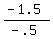 %28-+1.5%29%2F%28-+.5%29