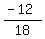 %28-+12%29%2F18