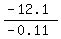 %28-+12.1%29%2F%28-+0.11%29