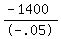 %28-+1400%29%2F-+.05