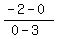 %28-+2+-+0%29%2F%280+-+3%29