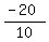 %28-+20%29%2F10
