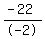 %28-+22%29%2F-+2