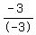%28-+3%29%2F-+3