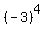 %28-+3%29%5E4