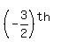 %28-+3%2F2%29%5E%28th%29