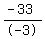%28-+33%29%2F-+3