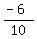 %28-+6%29%2F10