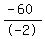 %28-+60%29%2F-+2