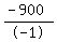 %28-+900%29%2F-+1