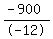 %28-+900%29%2F-+12