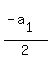 %28-+a%5B1%5D%29%2F2