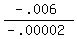 %28-.006%29%2F%28-.00002%29