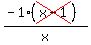 %28-1%28cross%28x-1%29%29%29%2Fx
