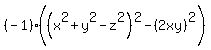 %28-1%29%28%28x%5E2%2By%5E2-z%5E2%29%5E2-%282xy%29%5E2%29