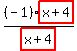 %28-1%29%2Ahighlight%28x%2B4%29%2Fhighlight%28x%2B4%29