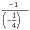 %28-1%29%2F%28%28-1%2F4%29%29