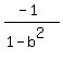 %28-1%29%2F%281-b%5E2%29