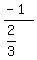 %28-1%29%2F%282%2F3%29