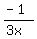 %28-1%29%2F%283x%29