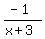 %28-1%29%2F%28x%2B3%29