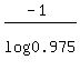 %28-1%29%2Flog%280.975%29
