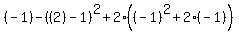 %28-1%29-%28%282%29-1%29%5E2%2B2%28%28-1%29%5E2%2B2%28-1%29%29