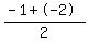 %28-1%2B-2%29%2F2