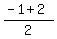 %28-1%2B2%29%2F2