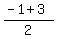 %28-1%2B3%29%2F2
