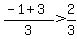 %28-1%2B3%29%2F3%3E2%2F3