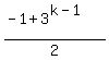 %28-1%2B3%5E%28k-1%29%29%2F2