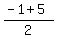 %28-1%2B5%29%2F2