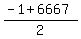 %28-1%2B6667%29%2F2