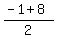 %28-1%2B8%29%2F2