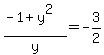 %28-1%2By%5E2%29%2Fy=-3%2F2